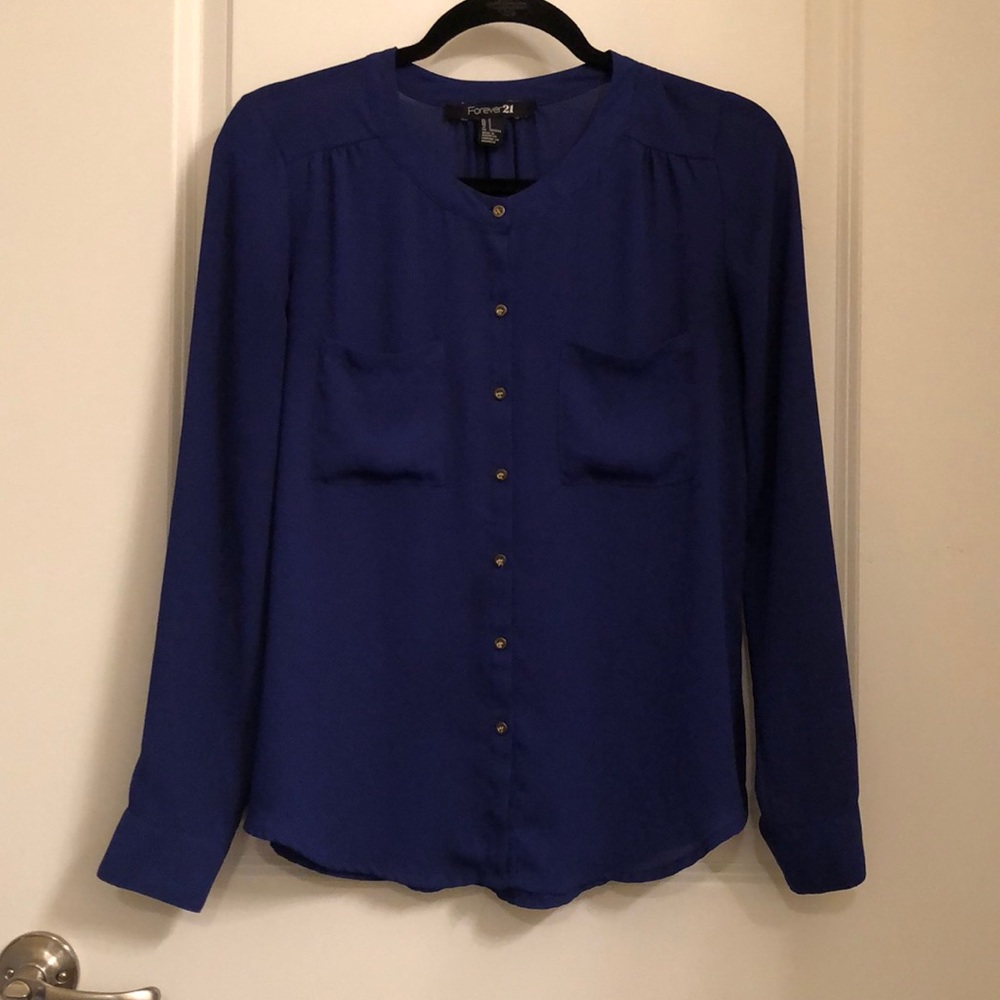 Blue blouse